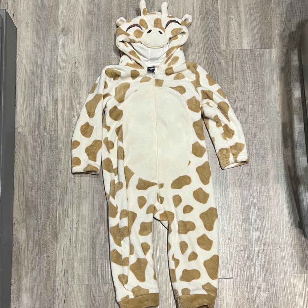Giraffe Print Kids One Piece
